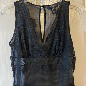Black Lace Bodysuit